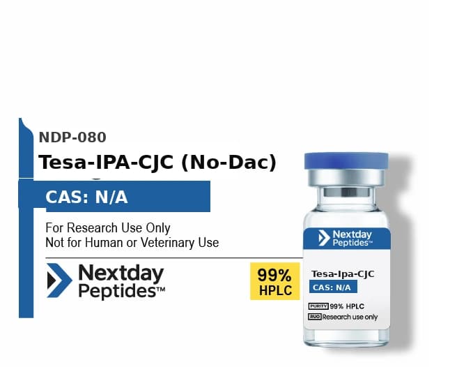 Tesa-IPA-CJC (No-Dac) Blend research peptide — ≥99% HPLC purity — Nextday Peptides, research use only