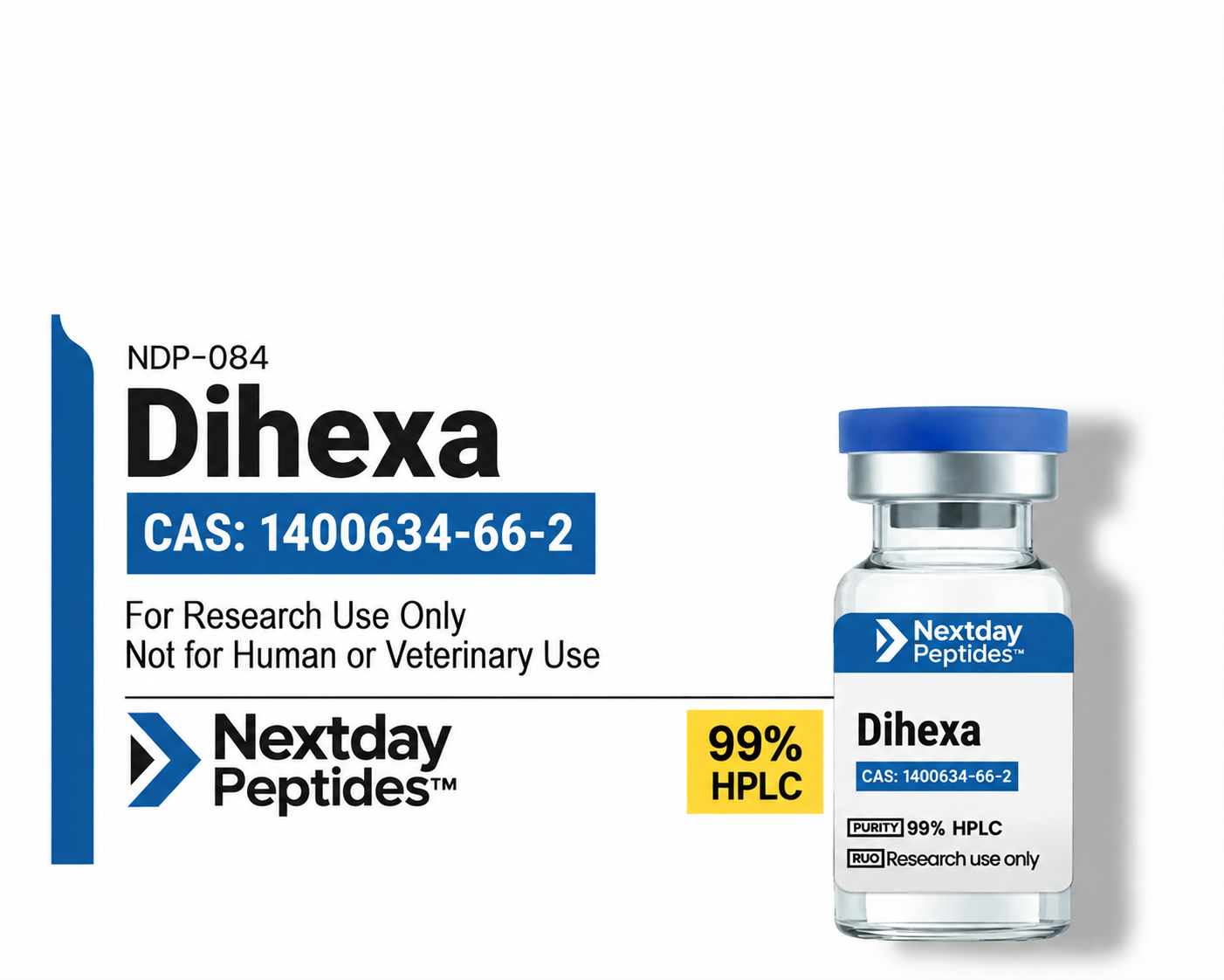nootropicsource dihexa Research Peptide | CAS 1401708-83-5 Vitamins - Minerals and Supplements