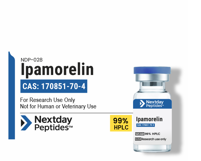 ipamorelin selective ghrp minimal off-target effects Plasma GH levels versus time in swine following i.v. administration of